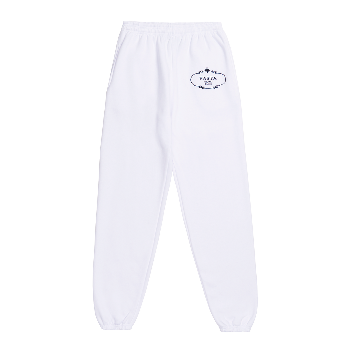 Pasta Luxe Sweatpants - White